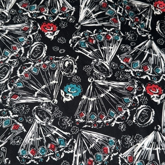 Pinup Couture Heidi Fan Fit And Flare Dress - Picture 7 of 8